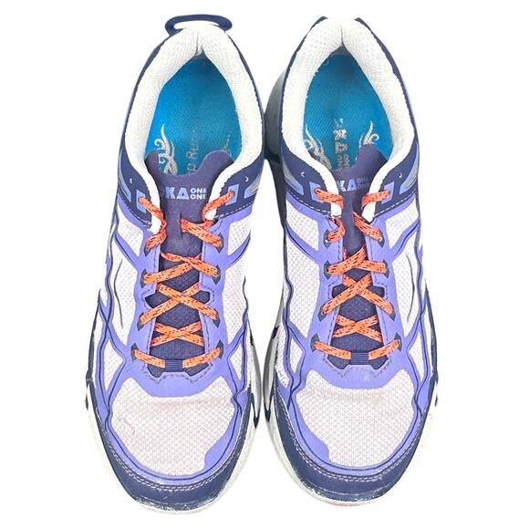 Hoka One One Running Shoes 10.5 Challenger ATR Purple Athletic Sporty Comfort - Picture 9 of 15
